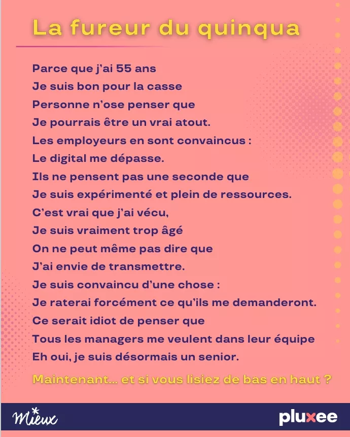 La fureur du quinqua, un manifeste sur la valorisation des seniors dans l'entreprise