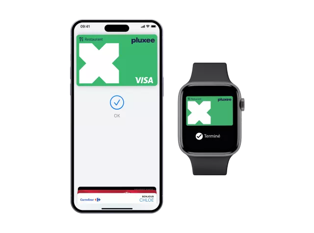 Appel pay Pluxee restaurant