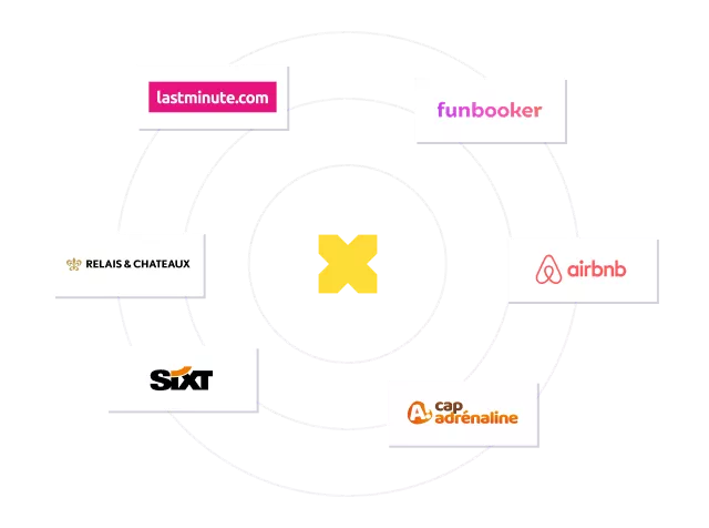 un réseau d'enseignes