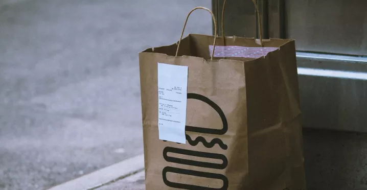 Livraison de repas au travail