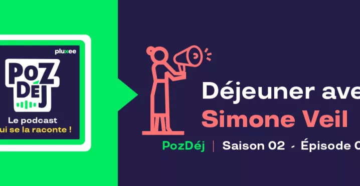 Le podcast Pozdéj propose un déjeuner avec SImone Veil