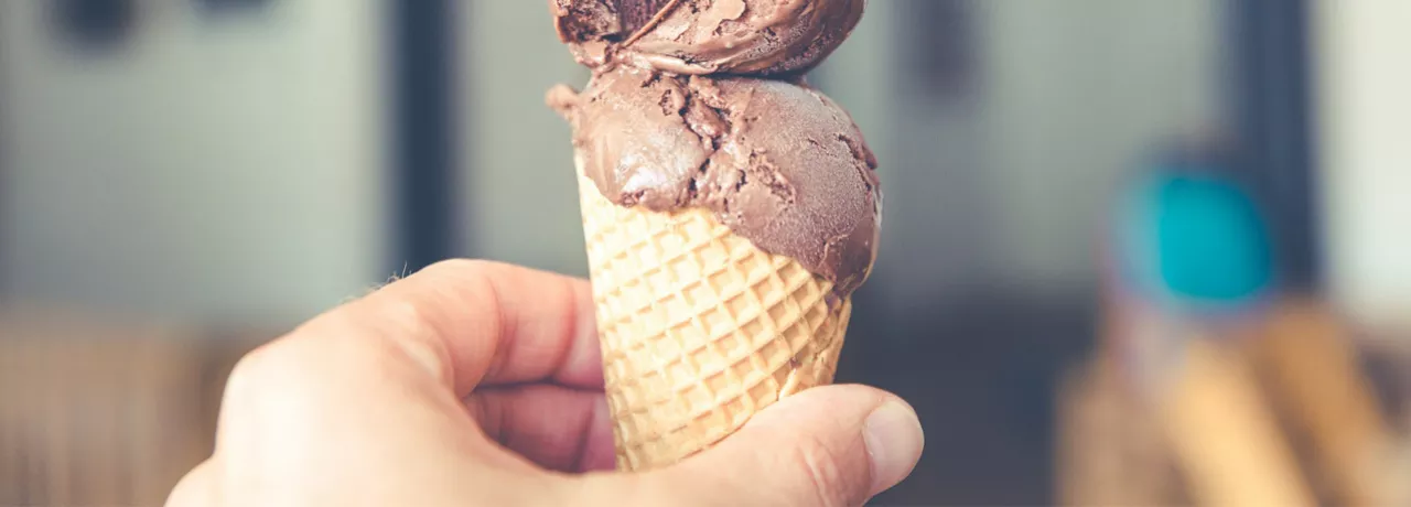 Glace en congé