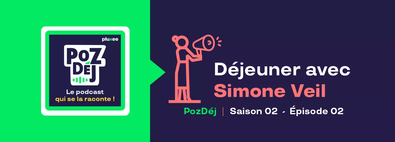 Le podcast Pozdéj propose un déjeuner avec SImone Veil