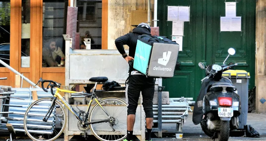 Le paiement en ligne est disponible sur Deliveroo