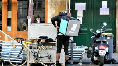 Le paiement en ligne est disponible sur Deliveroo
