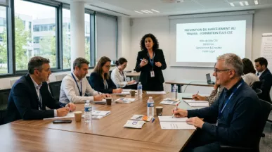 Une formation destinée aux élus de CSE sur le harcèlement en entreprise