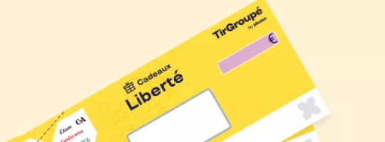 chèque cadeau tirgroupé